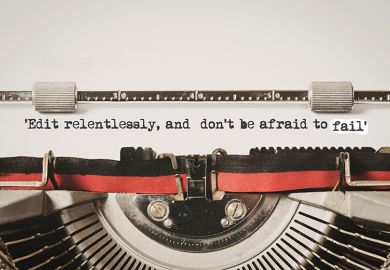 Editing typewriter