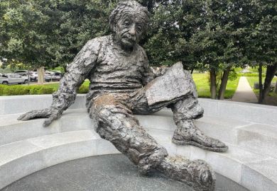 Albert Einstein memorial statue, Washington DC