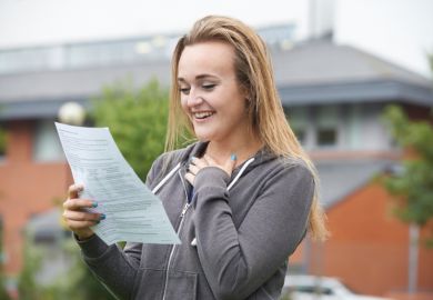 Checking results on A Level results day Checking results on A Level results day