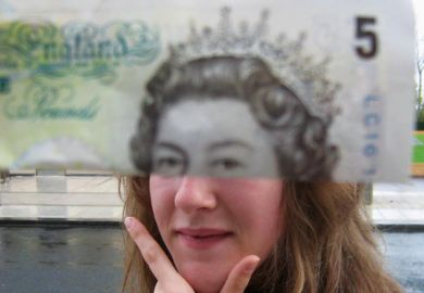 Face on a bank note