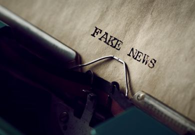 Fake news typewriter