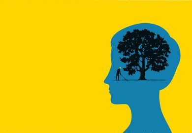 Illustration of clearing out your mind Illustration of clearing out your mind
