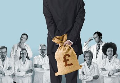 Cross scientists montage