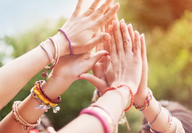 Female hands