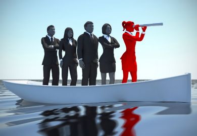 A woman leads a group A woman leads a group