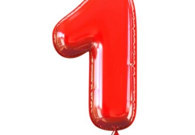 Number one balloon