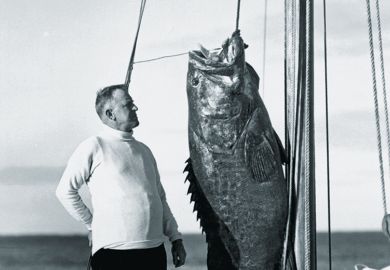 Man with huge fish