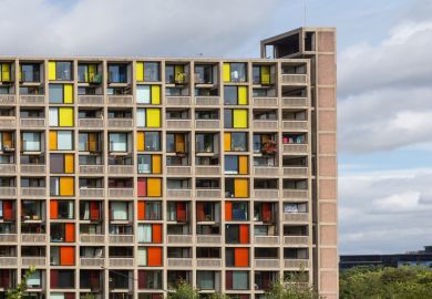 Flats on the Park Hill Estate, Sheffield