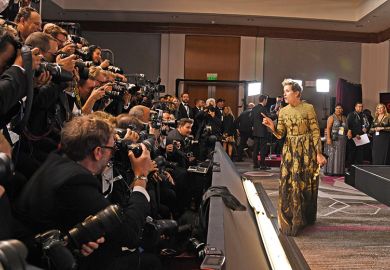 Frances McDormand at the 2018 Oscars 