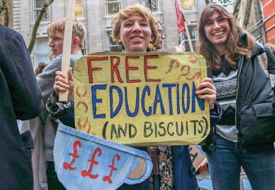 Free education sign