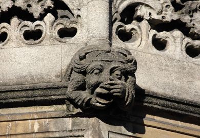 Gargoyle on building