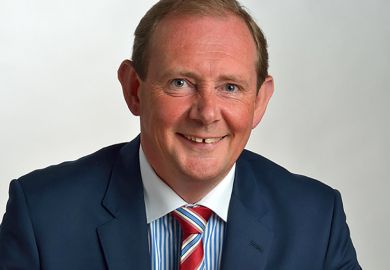 George Holmes, vice chancellor of the University of Greater Manchester