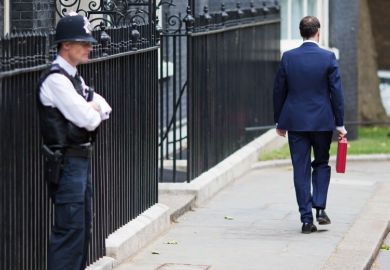 George Osborne outside 11 Downing Street, London, Budget Day, 2015