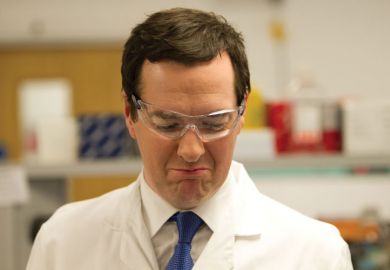 George Osborne visiting Begbrooke Science Park, Oxfordshire