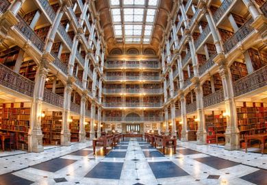 George Peabody Library at Johns Hopkins University George Peabody Library at Johns Hopkins University