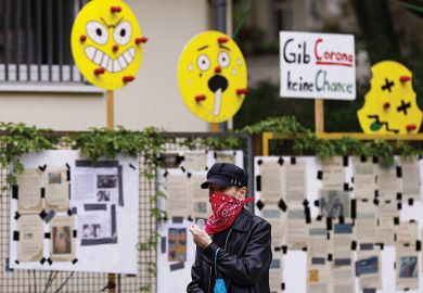 Signs written in German