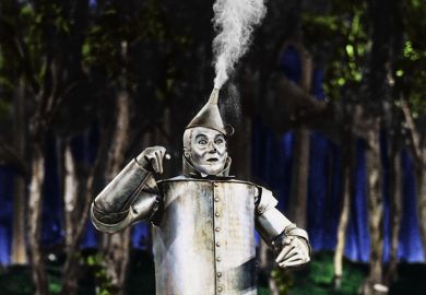 American actor Jack Haley as Hickory/The Tin Man in 'The Wizard of Oz', 1939 American actor Jack Haley as Hickory/The Tin Man in 'The Wizard of Oz', 1939