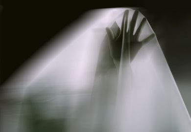 Ghost reaching out from beyond Ghost reaching out from beyond