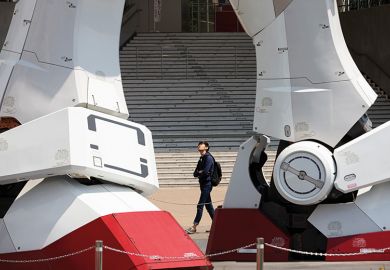 Giant robot legs