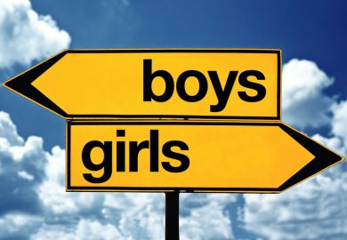 Girls and boys signs