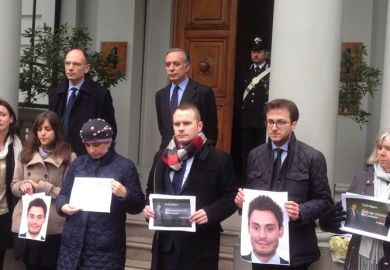 Giulio Regeni memorial