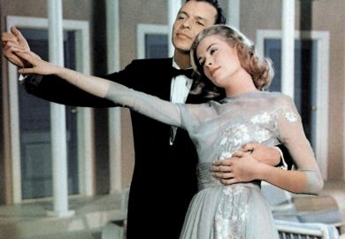 Grace Kelly and Frank Sinatra