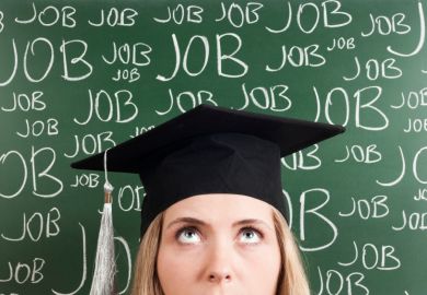 Graduate thinking about job Graduate thinking about job