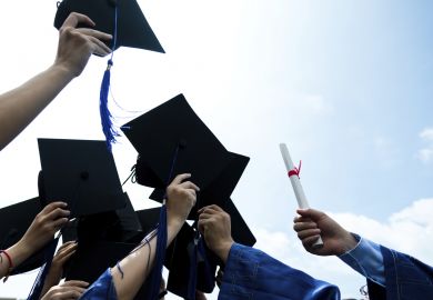 Graduates mortarboards Graduates mortarboards