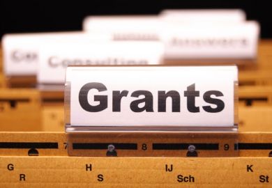 Grant Winners tab on folder