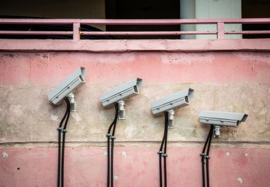 Group of surveillance cameras