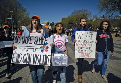gun violence protesters