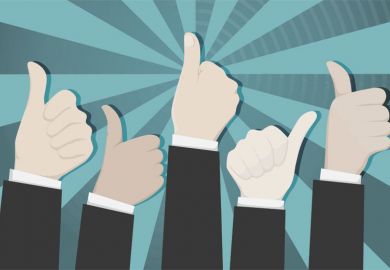 Hands with thumbs up (approval) illustration Hands with thumbs up (approval) illustration