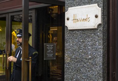 Harrods security guard