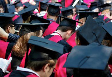 Harvard University Graduates on Commencement Day