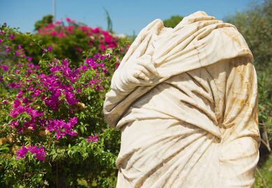 headless statue headless statue illustrating op-ed about defending study of Classics