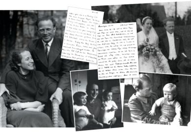 Werner Heisenberg, his wife, Elisabeth, and their children