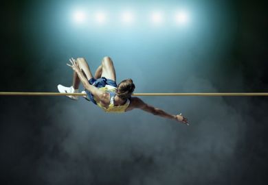 high jump bar