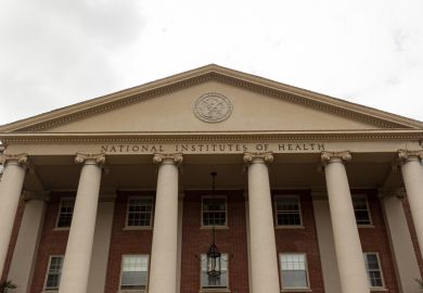 Historic main building of the National Institutes of Health (NIH)