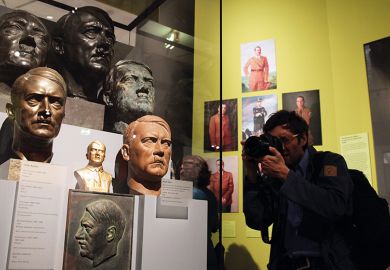 Busts of Adolf Hitler in the ‘Hitler and the Germans Nation and Crime’ exhibition in Berlin