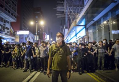 Hong Kong democracy protest