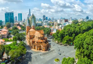 Ho Chi Minh City in Vietnam