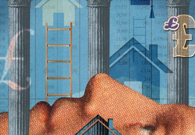 Illustration of housing ladder Illustration of housing ladder