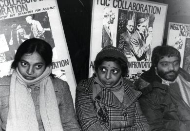Hunger strike pickets, Grunwick photo-processing laboratory, Willesden, London