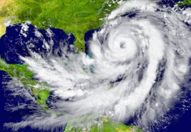 A hurricane A hurricane seen from a satellite
