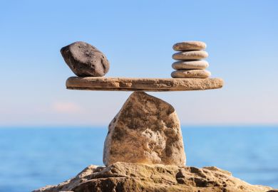 In balance