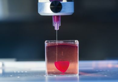 Presentation of a 3D live heart printed from human tissue at Tel Aviv University