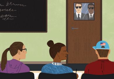 International students and immigration officials