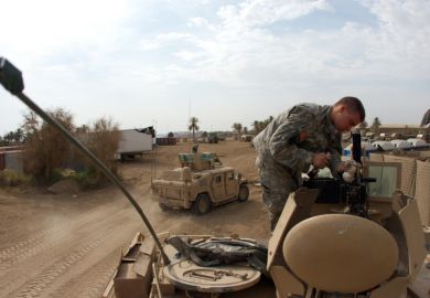 Iraq war conflict gun