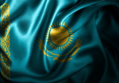 Kazakhstan flag Kazakhstan flag