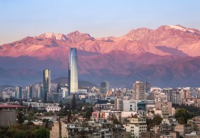 Santiago Santiago, Latin America Universities Summit on higher education